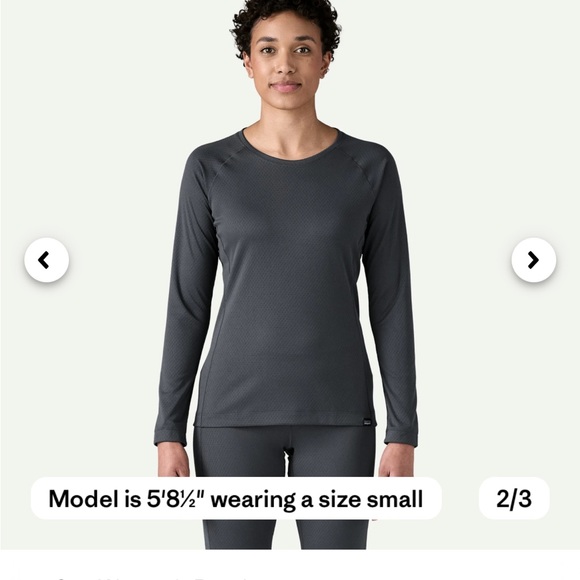 Patagonia Tops - Patagonia Women's mid weight base layer set - bright blue